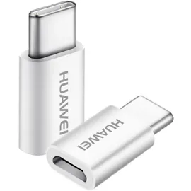 Huawei USB-C auf Micro USB Adapter Weiß