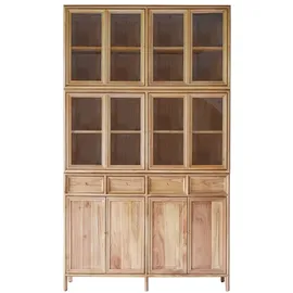Tikamoon Doppelgeschirrschrank aus Mindiholz 120 cm Alex