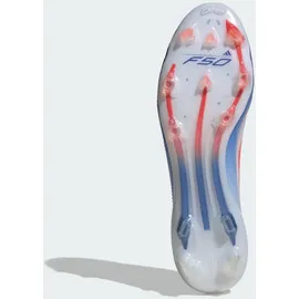 Adidas F50 Elite FG Cloud White / Solar Red / Lucid Blue 40 2/3