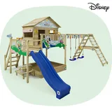 Wickey Spielturm Disney Saga Klettergerüst mit Rutsche Blau