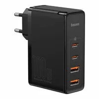 Baseus GaN2 Pro Quick Charger 100W EU (Black) USB-Hubs - 4 - Schwarz