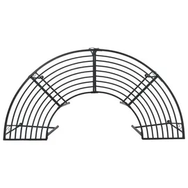 vidaXL Baumbank 160 x 80 x 44 cm Schwarz