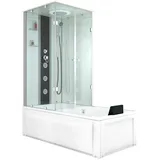AcquaVapore Whirlpool Dusche Kombination K05-R00-WP-EC Duschtempel 90x180