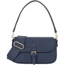 Valentino Samba Re Flap Bag Schultertasche Synthetik Blue