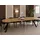 WFL GROUP Runder Esstisch 100 x 77 x 100 cm braun