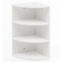 FineBuy Wandregal 30 x 30 x 60 cm Weiß