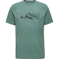 Mammut Mountain T-Shirt Men Finsteraarhorn Herren (Dunkelgrün XXL ) Freeridebekleidung