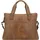 GREENLAND Nature Light Aktentasche Leder 38 cm Laptopfach braun