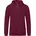 Kapuzenjacke Damen maroon 48
