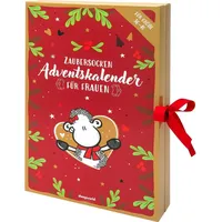 Sheepworld Adventskalender Sheepworld Adventskalender für Damen mit 12 Paar Socken in 24 rot