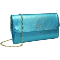 COLLEZIONE ALESSANDRO Clutch Eleganz aus Leder, mit separaten Fächern 26cm x 15cm x 5m