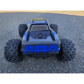 AMEWI RC-Auto Hyper GO Monstertruck brushed 4WD mit GPS 1:16 RTR blau