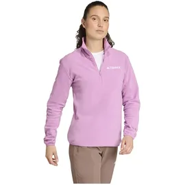 adidas Multi Essentials Fleece mit Halbem Reißverschluss Preloved Purple M