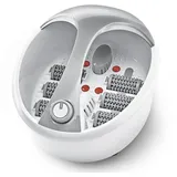 First Austria TZS First Austria Fußsprudelbad, Vibrations- und Luftblasenmassage, Infrarot- und Heizfunktion, Fußbad, 450W, Griff, Aromabox