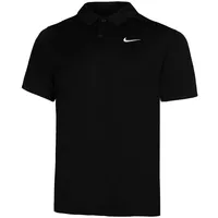 Nike Court Dri-FIT Tennis-Poloshirt Herren Black/White S
