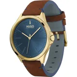 Hugo Boss Hugo Herren-Uhren Analog Quarz Braun Braun 32012716