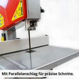 Hecht Holzbandsäge 8925 250 W 1400 mm Sägeband + Parallelanschlag