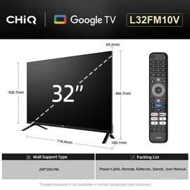 CHiQ L32FM10V 32" HD LED Smart TV