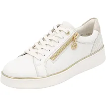 remonte Damen Plateausneaker Beige/Weiß 40