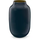 Pip Studio Metall-Blumenvase II Blau