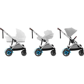 Cybex e-Gazelle S Stone Grey Silver
