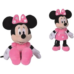 Simba - Disney Minnie Maus Plüsch Minnie pink, 25cm