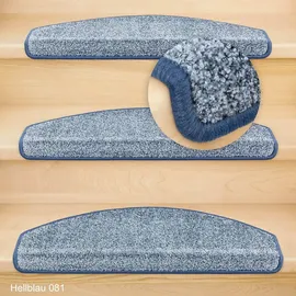 Kettelservice-Metzker Stufenmatten Ventura Halbrund Hellblau 15 Stück