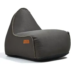 SACK it - RETRO it Canvas Sitzsack, braun