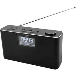Bluetooth DAB+, FM Radio Persönlich  DAB700SW (Schwarz) 