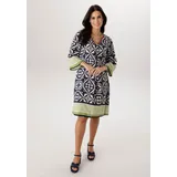 Aniston SELECTED Blusenkleid Beige/Rot 36