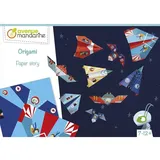 Avenue Mandarine Kreativset Origami Flugzeuge und Raketen 40 Teile