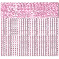 Bestlivings Fadenvorhang 90x240 rosa - zartrosa