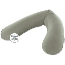 Theraline Stillkissen 190 cm Melange Grün-Grau