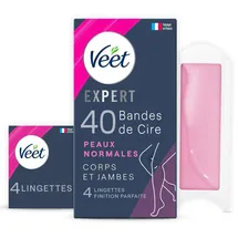 Veet Expert Kaltwachsstreifen Körper & Beine 40 St.