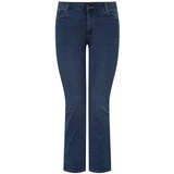 ONLY Carmakoma by Only Damen Jeans CARAUGUSTA Regular Fit Blau 15244180 Hoher Bund W 44 L 32