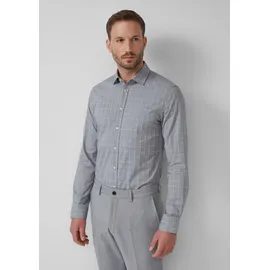 s.Oliver Tailored Fit Langarmhemd grau 39