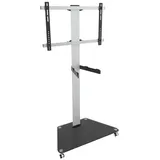 Ricoo FS0300 TV-Ständer 30-65 Zoll 30 kg Grau Aluminium/Glas/Kunststoff/Stahl
