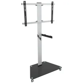 Ricoo FS0300 TV-Ständer 30-65 Zoll 30 kg Grau Aluminium/Glas/Kunststoff/Stahl