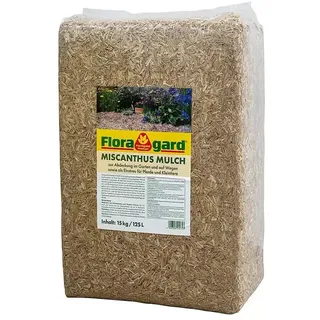 Floragard Rindenmulch Miscanthusmulch  (125 l)