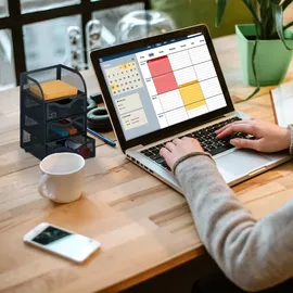 Relaxdays 10044561 Schreibtischablage