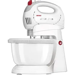 MPM MMR-17Z, Handmixer, Weiß, Schlagen, Kneten, Mixen, 2,4 l, Tasten, 300 W
