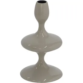 Mirrors and More Stabkerzenhalter Laureen Metall Grau