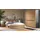 inn.furn Schlafzimmer Komplett Set Kleiderschrank, mit Doppelbett, 2x Nachttisch