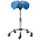 Teqler Sattelhocker Kunstleder Blau