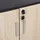 Beliani Aktenschrank, Schwarz,
