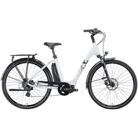 E-Bike HUSQVARNA E-BICYCLES "E-Citybike Eco City 1" E-Bikes Gr. 48 cm, 28 Zoll (71,12 cm), grau (light grey matt) E-Bikes Pedelec