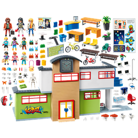 Playmobil City Life Große Schule mit Einrichtung 9453