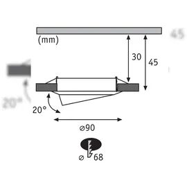 Paulmann Base Coin 3er Pack (934.23)