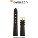 Hamilton Leder Jazzmaster Band-set Leder-braun-18/16 H690.323.115 - braun