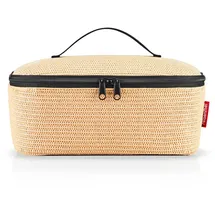 Reisenthel coolerbag M pocket Raffia Black